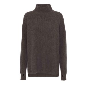 Oversize Sweater-Brun