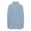Cashmere oversized sweater, dusty bluebag